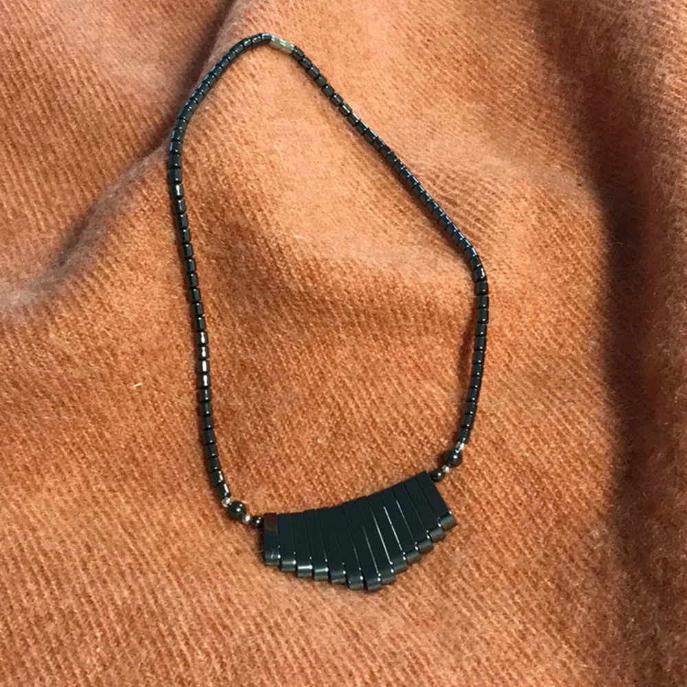 Vintage Hematite necklace